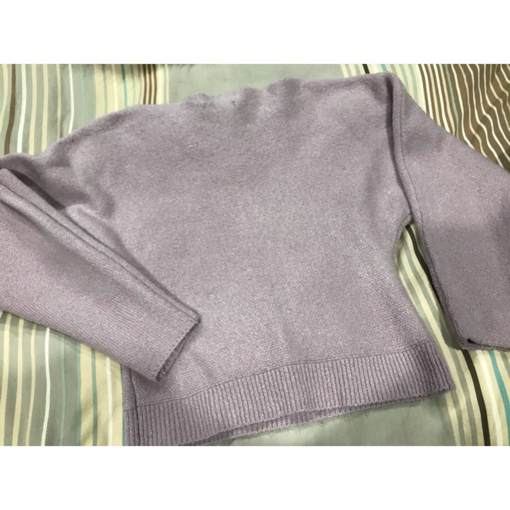 SOLd! Dolman purple sweater forever 21 medium - Picture 4 of 4